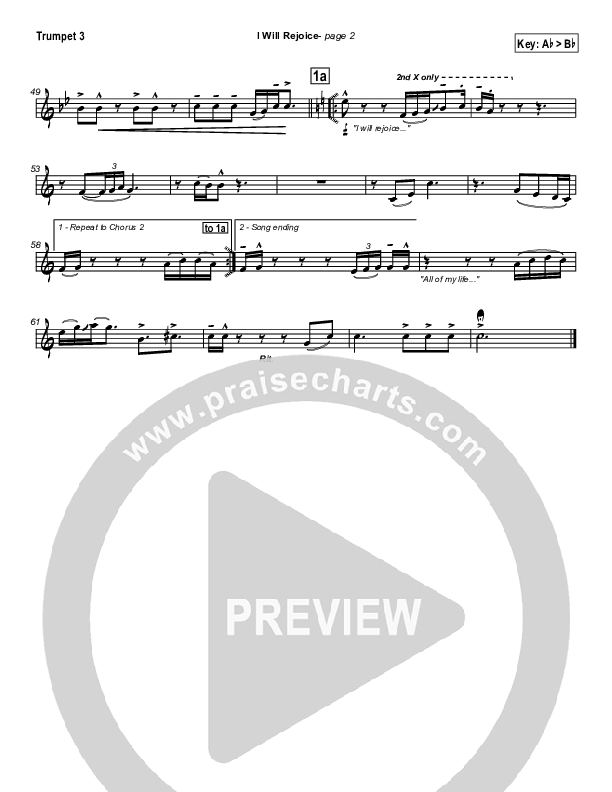 I Will Rejoice Trumpet 3 (Jason Breland)