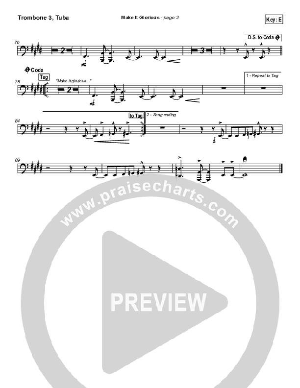 Make It Glorious Trombone 3 (Jason Breland)