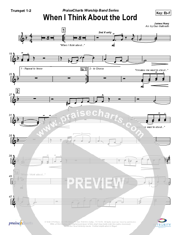 When I Think About The Lord Brass Pack (Jason Breland)