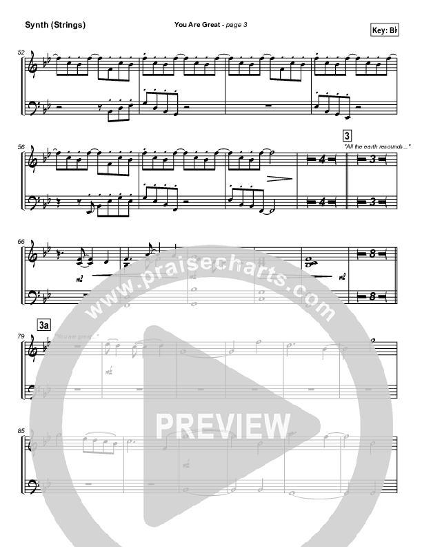 You Are Great Synth Strings (Jason Breland)