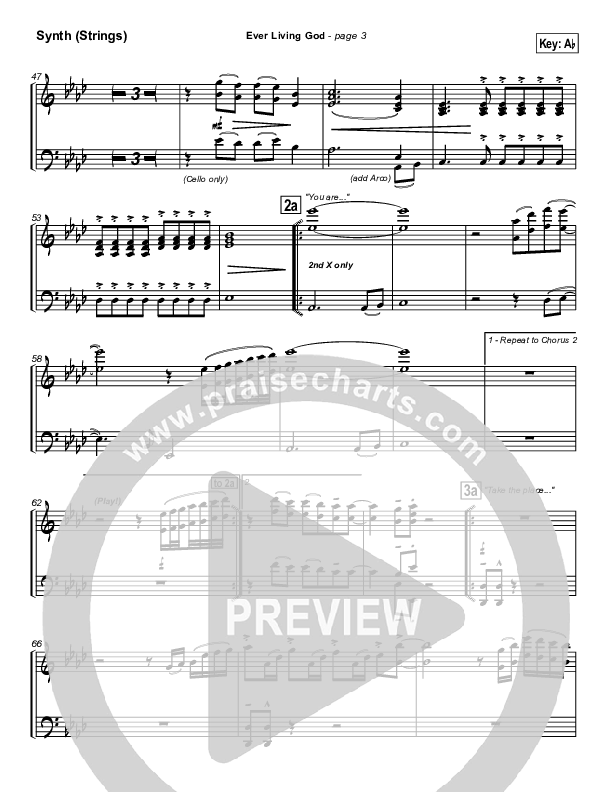 Ever Living God Synth Strings (Hillsong Worship)