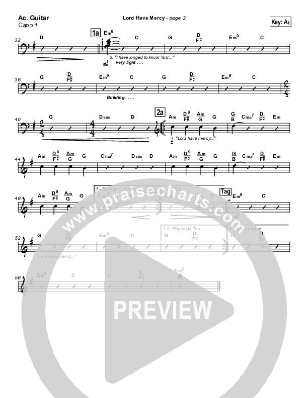 Lord Have Mercy Acoustic Guitar (Eoghan Heaslip)