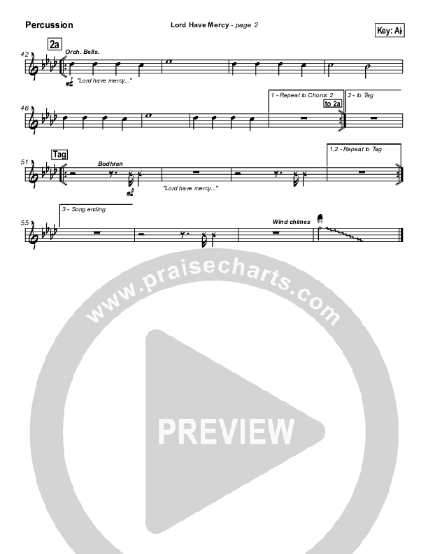 Lord Have Mercy Percussion (Eoghan Heaslip)