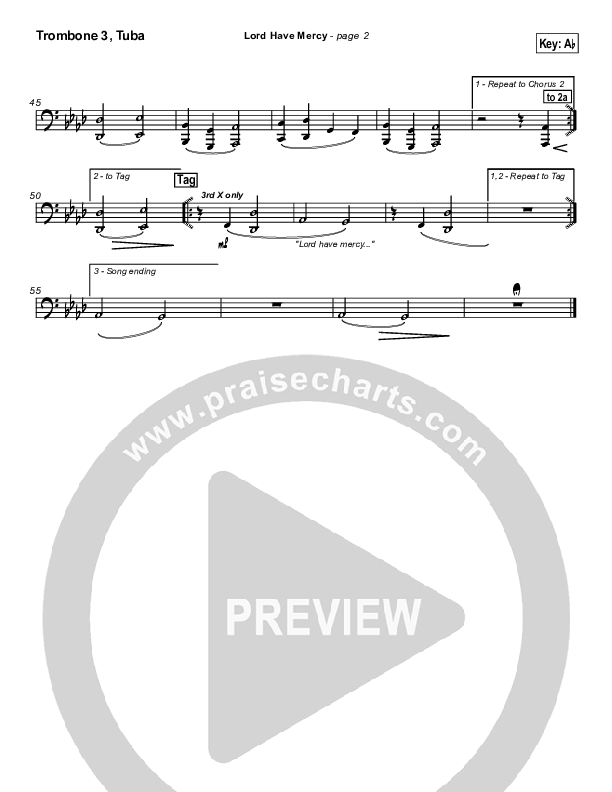 Lord Have Mercy Trombone 3/Tuba (Eoghan Heaslip)