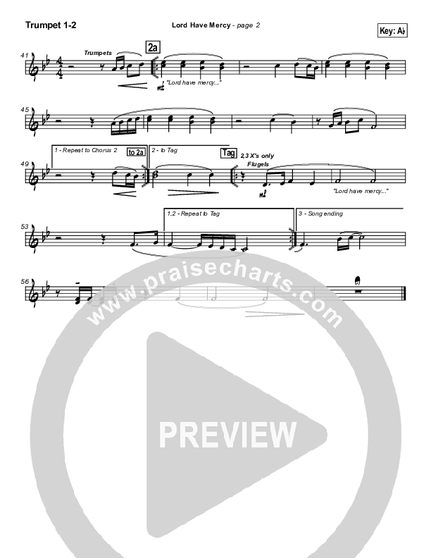 Lord Have Mercy Trumpet 1,2 (Eoghan Heaslip)