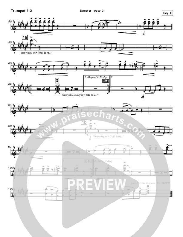 Sweeter Trumpet 1,2 (Lakewood Church)