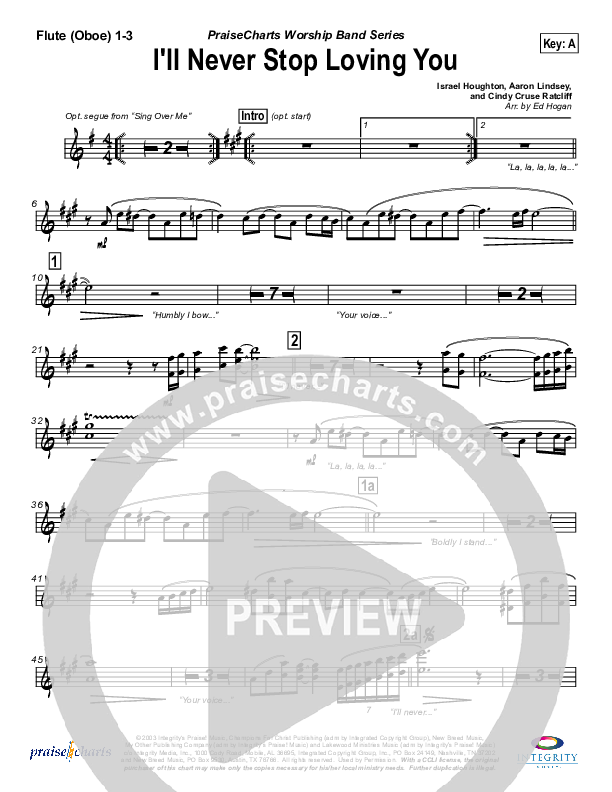 I'll Never Stop Loving You Wind Pack (Lakewood Church)