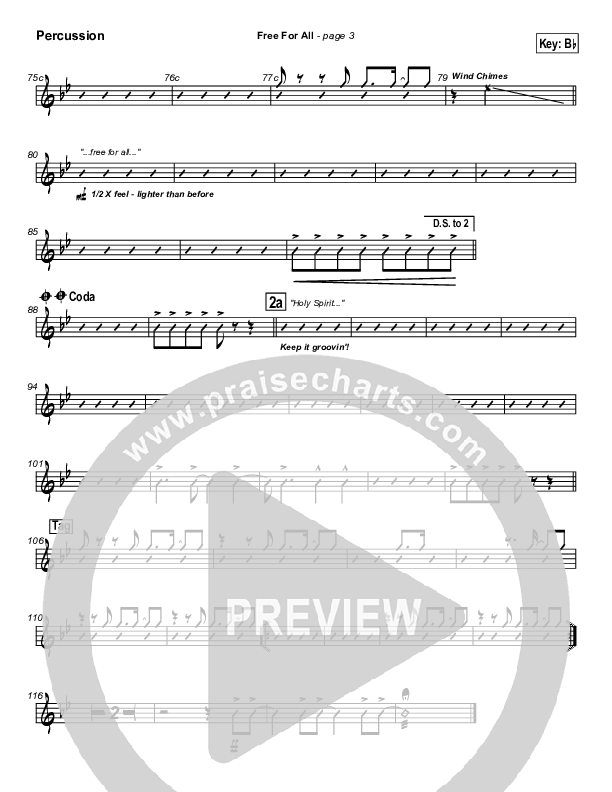 Free For All Percussion (Lakewood Church)