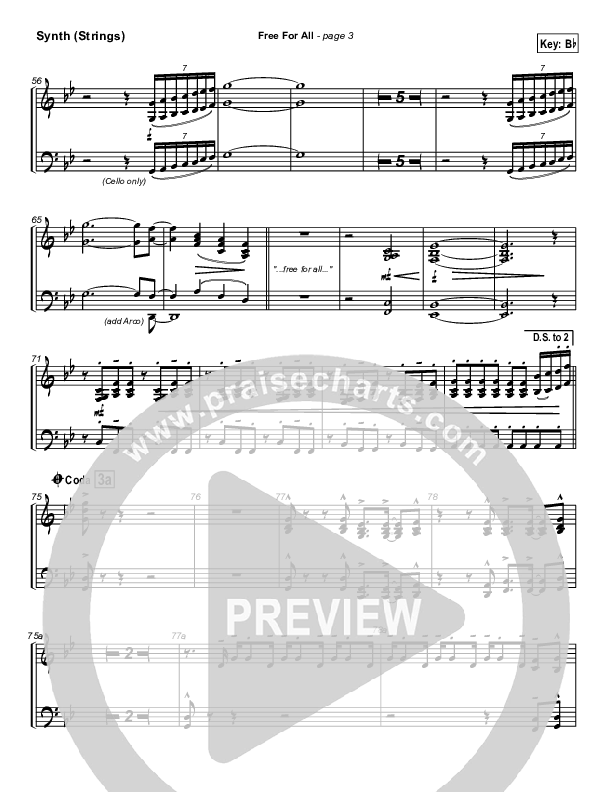 Free For All Synth Strings (Lakewood Church)