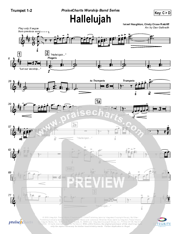 Hallelujah Brass Pack (Lakewood Church)