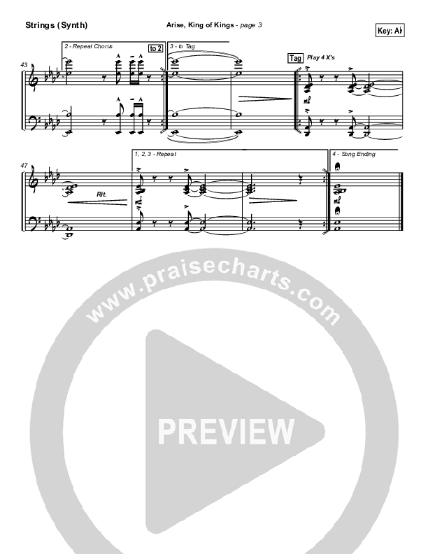 Arise King of Kings Synth Strings (Eoghan Heaslip)