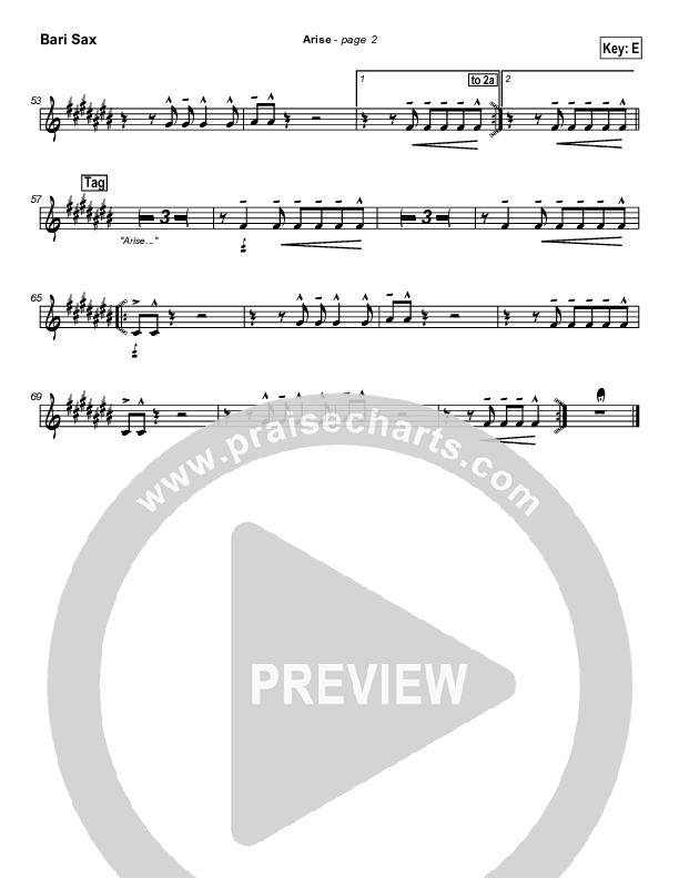 Arise Bari Sax (Paul Baloche)