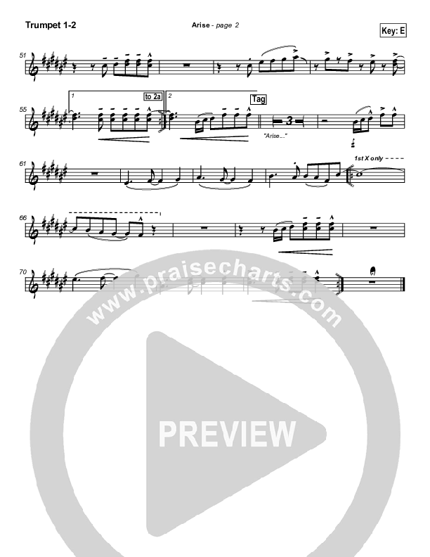 Arise Trumpet 1,2 (Paul Baloche)