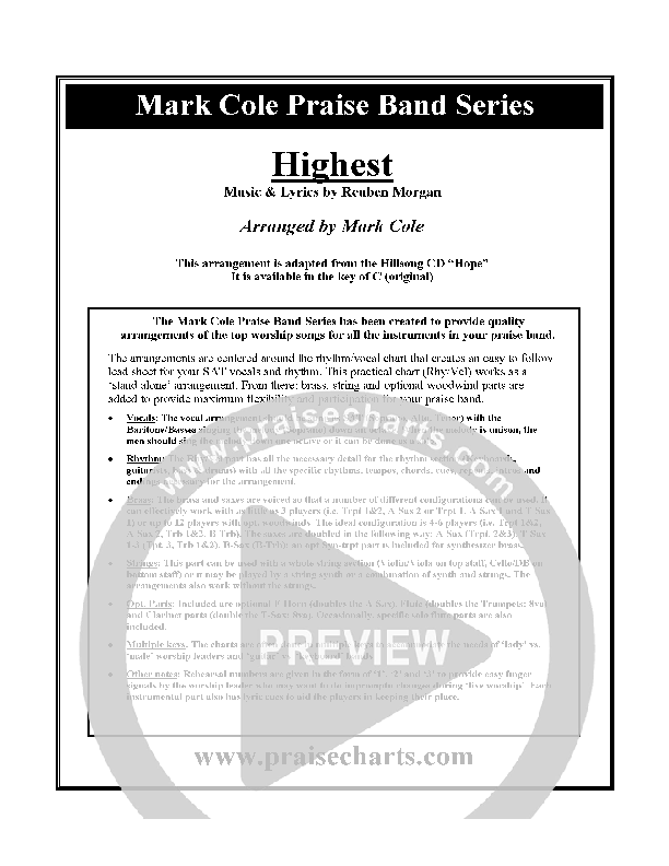 Highest Orchestration (Hillsong Worship)