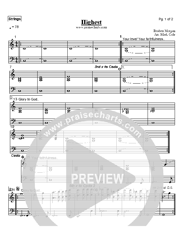 Highest Strings (Hillsong Worship)