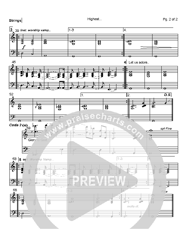 Highest Strings (Hillsong Worship)