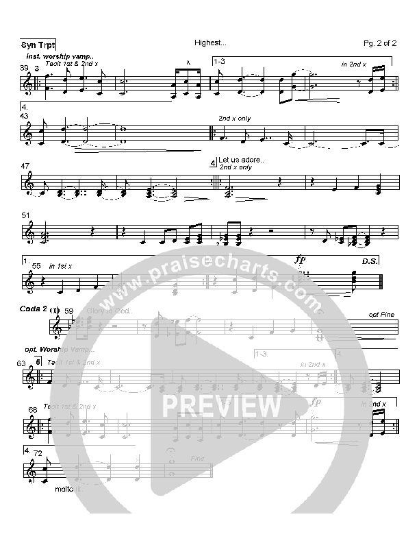 Highest Trumpet (Hillsong Worship)