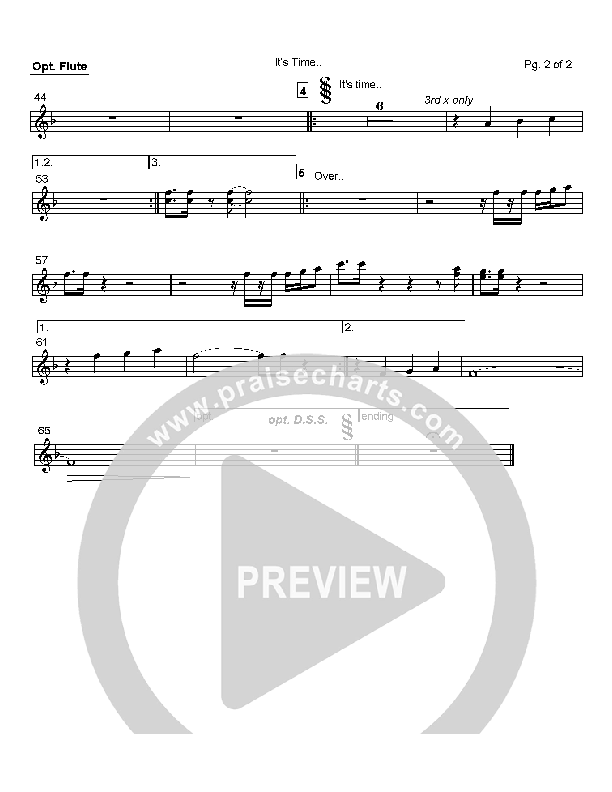 It's Time Flute (Lindell Cooley)