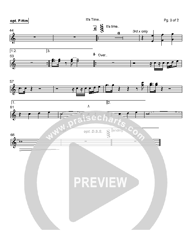 It's Time French Horn (Lindell Cooley)