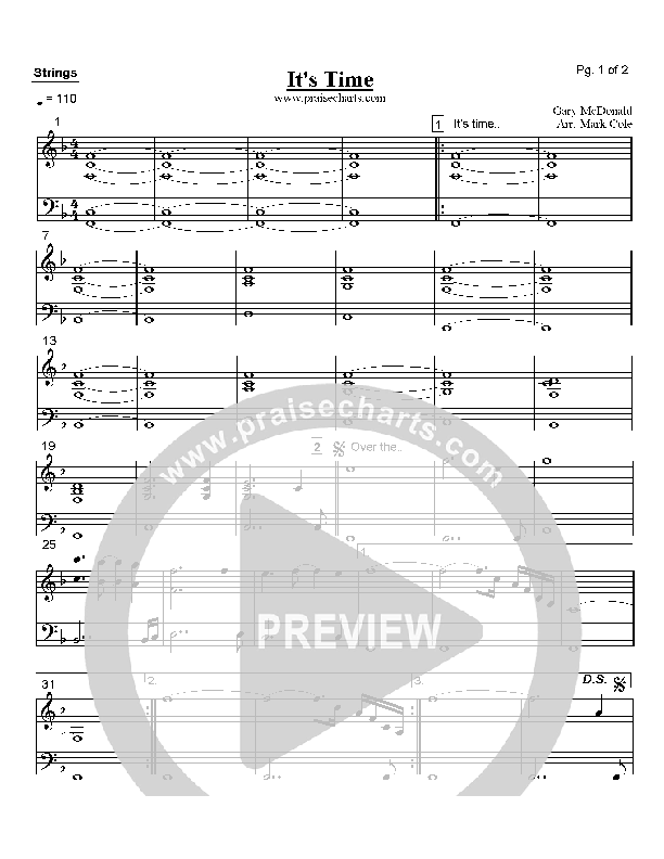 It's Time Strings (Lindell Cooley)