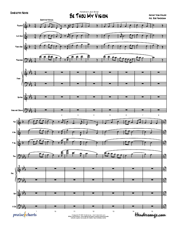 Be Thou My Vision (Instrumental) Orchestration (Brad Henderson)