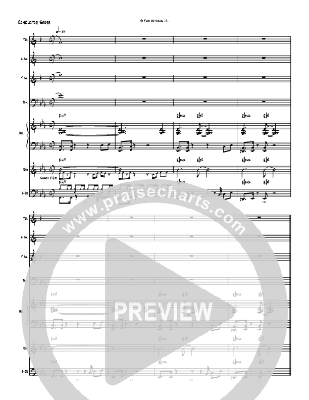 Be Thou My Vision (Instrumental) Conductor's Score (Brad Henderson)
