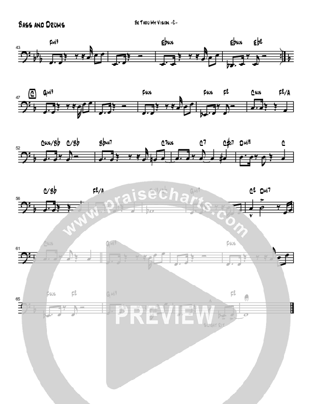 Be Thou My Vision (Instrumental) Drum Set (Brad Henderson)