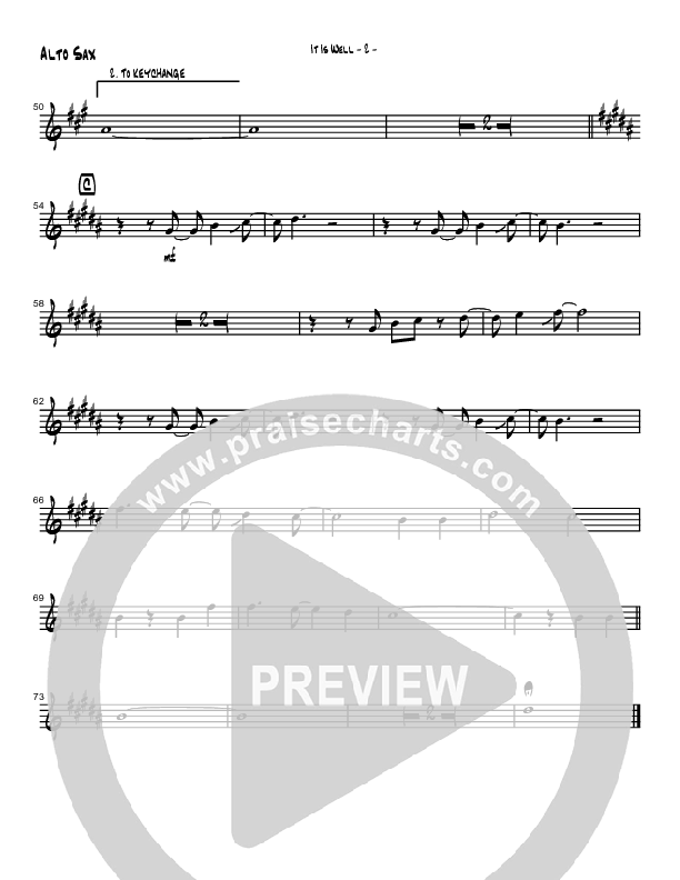 It Is Well With My Soul (Instrumental) Alto Sax (Brad Henderson)