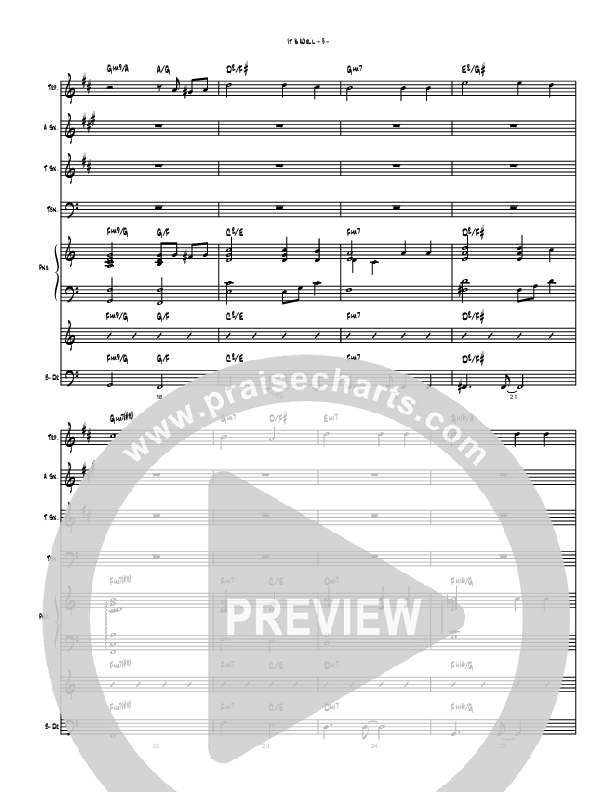 It Is Well With My Soul (Instrumental) Conductor's Score (Brad Henderson)