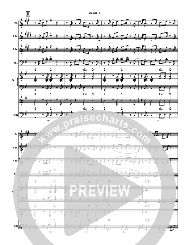 Whatever Conductor's Score (Brad Henderson)