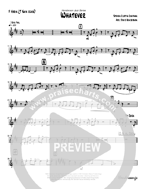 Whatever French Horn (Brad Henderson)