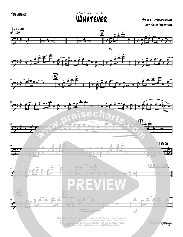 Whatever Trombone (Brad Henderson)