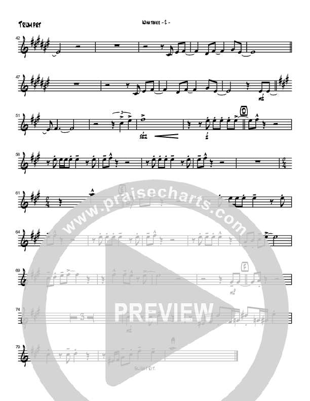 Whatever Trumpet 1 (Brad Henderson)