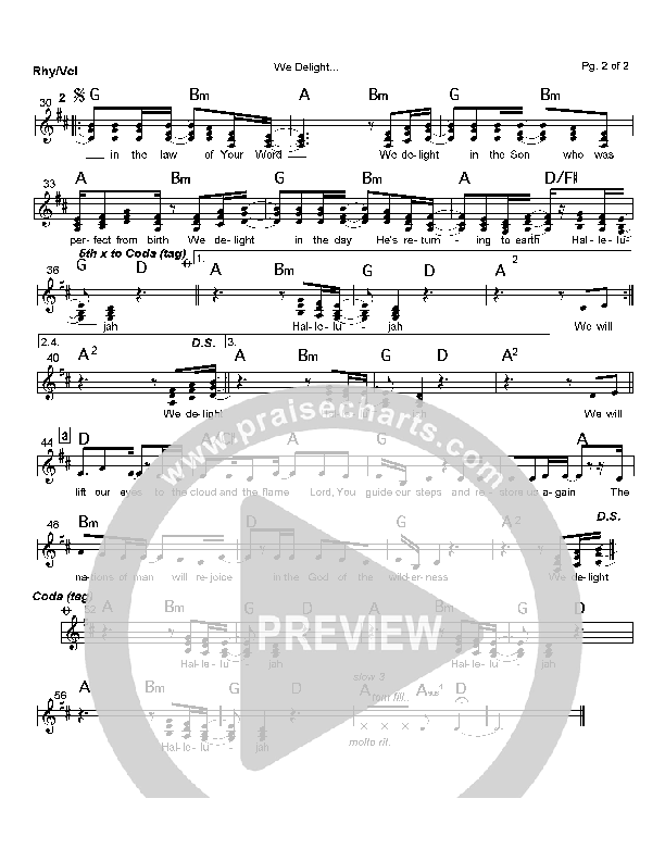 We Delight Orchestration (Joshua Moore)