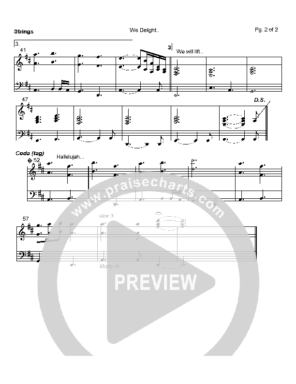 We Delight Strings (Joshua Moore)