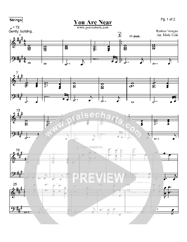 You Are Near Strings (Hillsong Worship)