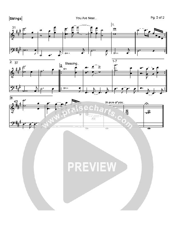 You Are Near Strings (Hillsong Worship)