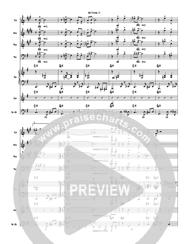 We Three Kings (Instrumental) Conductor's Score (Brad Henderson)