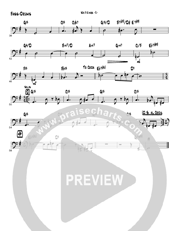 We Three Kings (Instrumental) Drum Set (Brad Henderson)