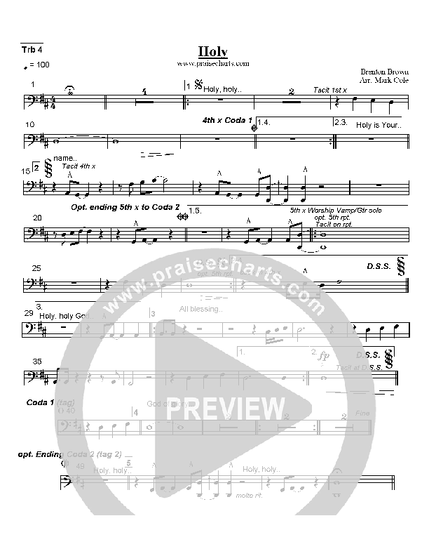 Holy Trombone 4 (Brenton Brown)