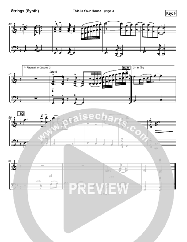 This Is Your House Synth Strings (Don Moen)