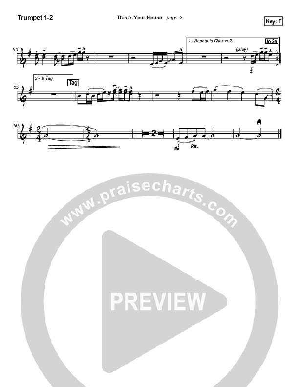 This Is Your House Brass Pack (Don Moen)