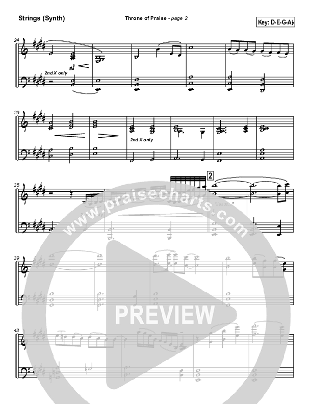 Throne of Praise Synth Strings (Russell Fragar)