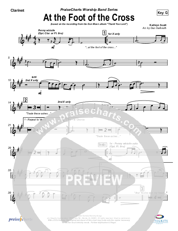 At The Foot Of The Cross Wind Pack (Don Moen)