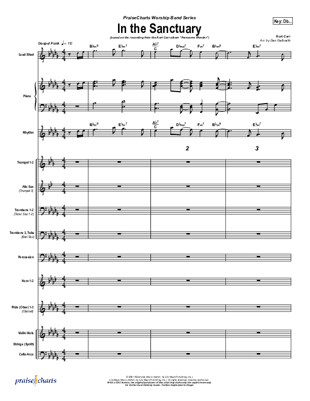 In The Sanctuary Conductor's Score (Kurt Carr)