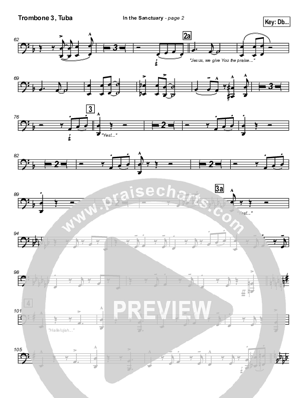In The Sanctuary Trombone 3/Tuba (Kurt Carr)