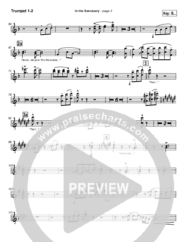 In The Sanctuary Trumpet 1,2 (Kurt Carr)