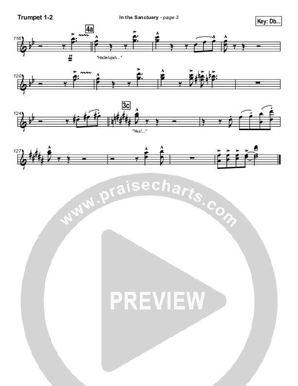 In The Sanctuary Trumpet 1,2 (Kurt Carr)