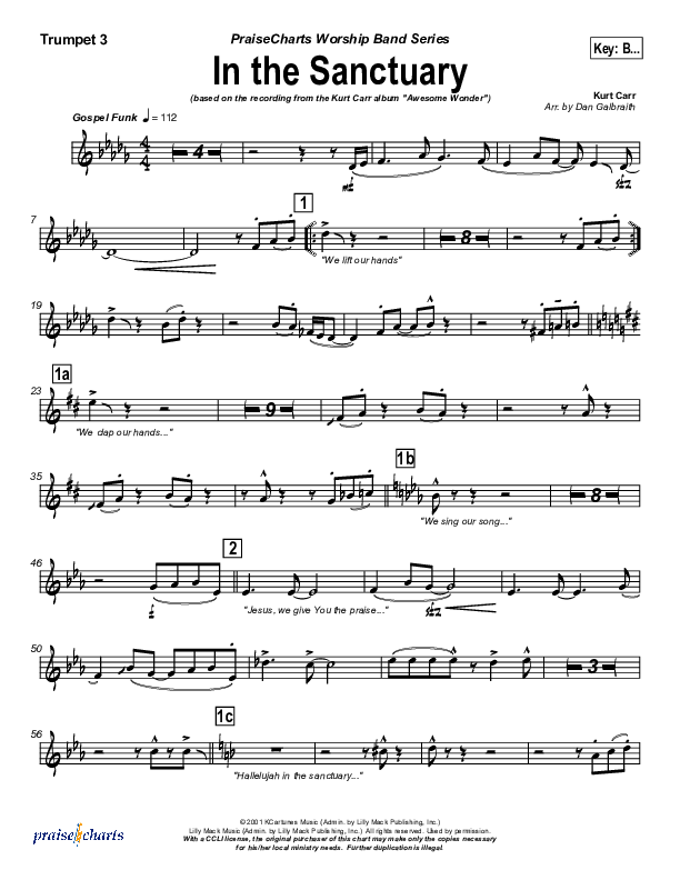 In The Sanctuary Trumpet 3 (Kurt Carr)