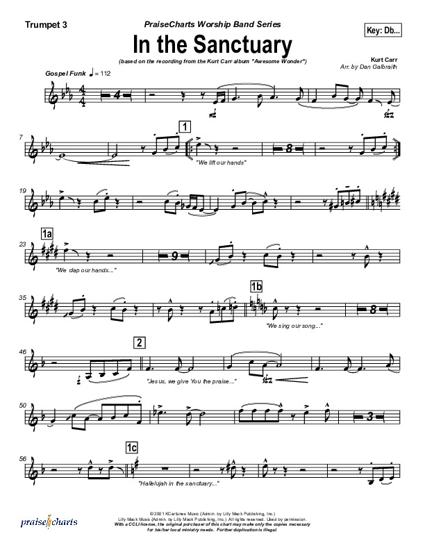 In The Sanctuary Trumpet 3 (Kurt Carr)